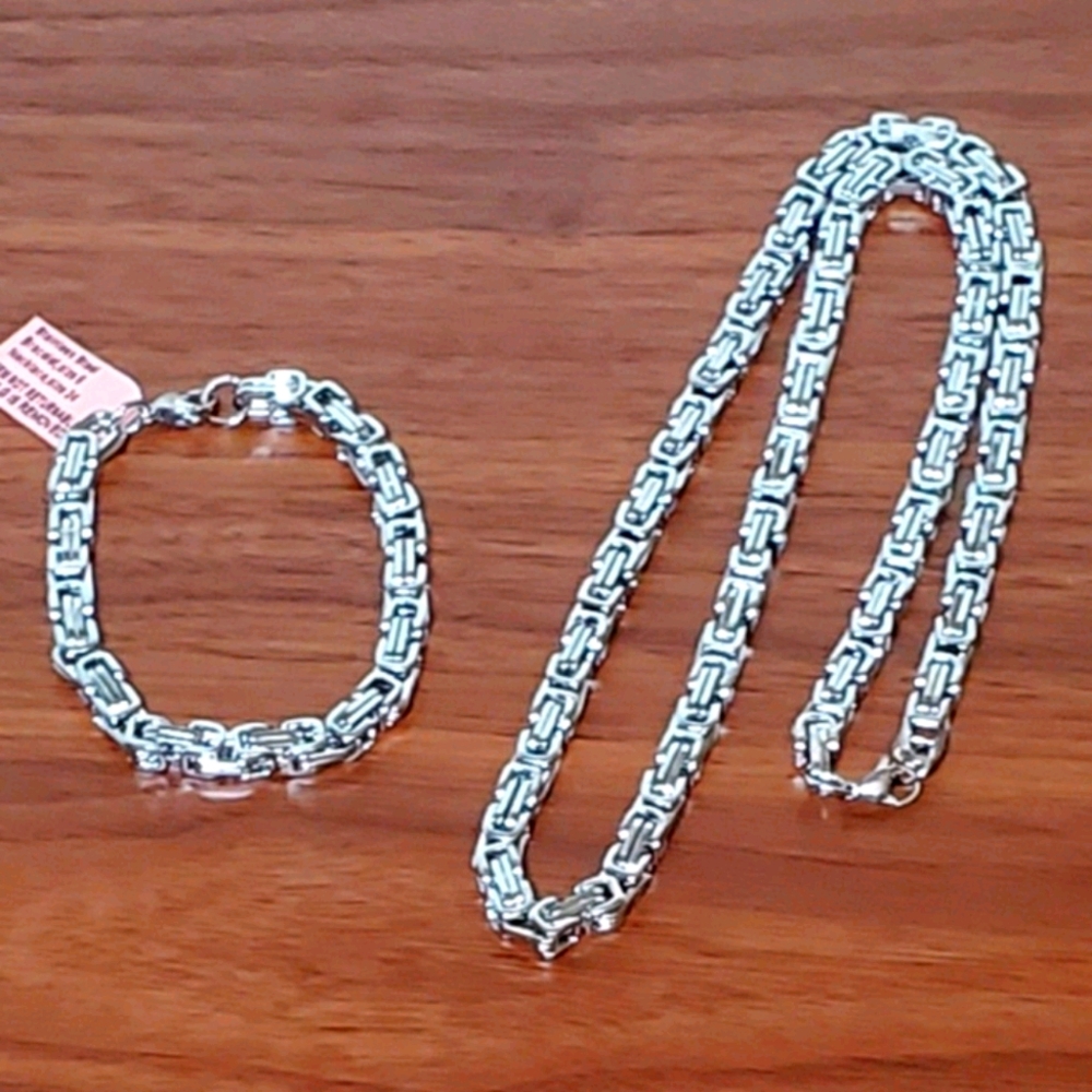 Men's Necklace Set